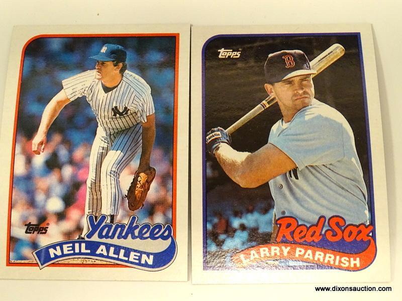 OFFICAL 1989 COMPLETE SET OF TOPPS BASEBALL CARDS,792 CARDS INCLUDES PLAYERS SUCH AS JOSE CANSECO,