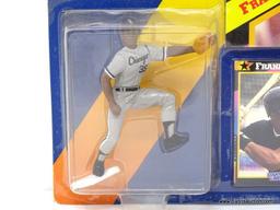 STARTING LINEUP MLB "FRANK THOMAS" ACTION FIGURE WITH COLLECTIBLE CARD AND SPECIAL SERIES 11" X 14"