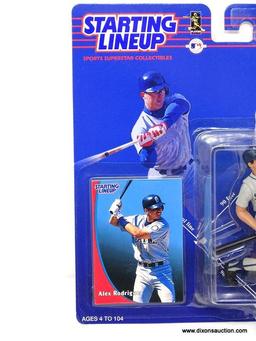 "STARTING LINEUP" 1998 EDITION SPORTS SUPERSTAR COLLECTIBLES, ACTION FIGURE OF ALEX RODRIGUEZ