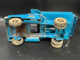 1965 TONKA PRESSED STEEL BLUE HYDRAULIC DUMP TRUCK MOUND MINNESOTA