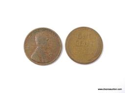 Wheat Cents - 1 roll (50) - 1910's