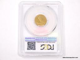 1910 $2.50 GOLD INDIAN - GENUINE CLEANED - AU DETAIL. GRADED BY PCGS.