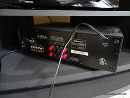 (LR) SHERWOOD AM/ FM STEREO RECEIVER- MODEL- RX-4108, ITEM IS SOLD AS IS WHERE IS WITH NO GUARANTEES