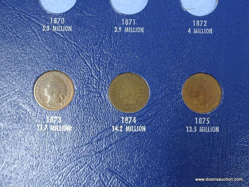 Indian Head Cent Coin Collection (46 coins) - Various Dates.