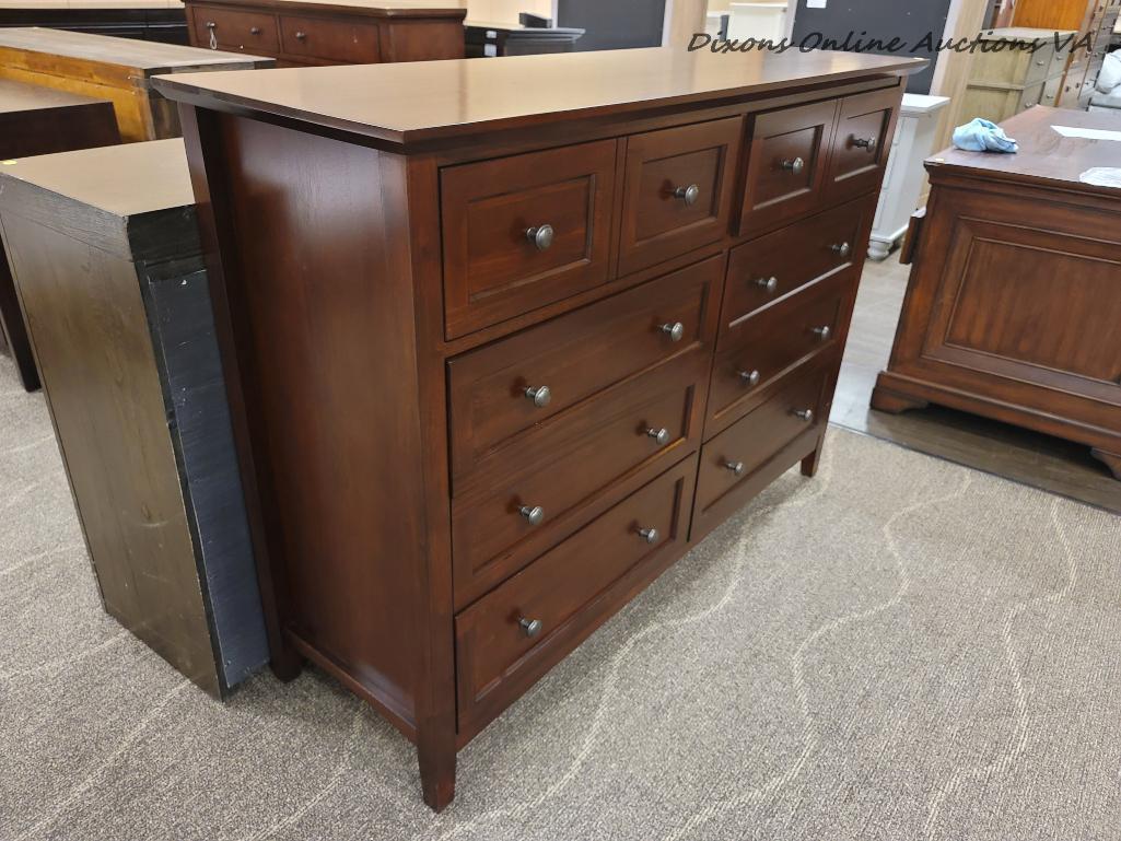 (R2) MODUS PARAGON 10 DRAWER DRESSER IN TRUFFLE 4N3582. GET A FRESH TAKE ON CLASSIC SHAKER STYLE