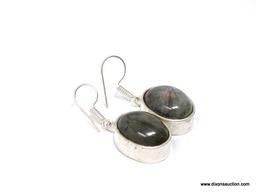 .925 1/8" AWESOME LABRADORITE EARRINGS - NEW! SRP $49.00
