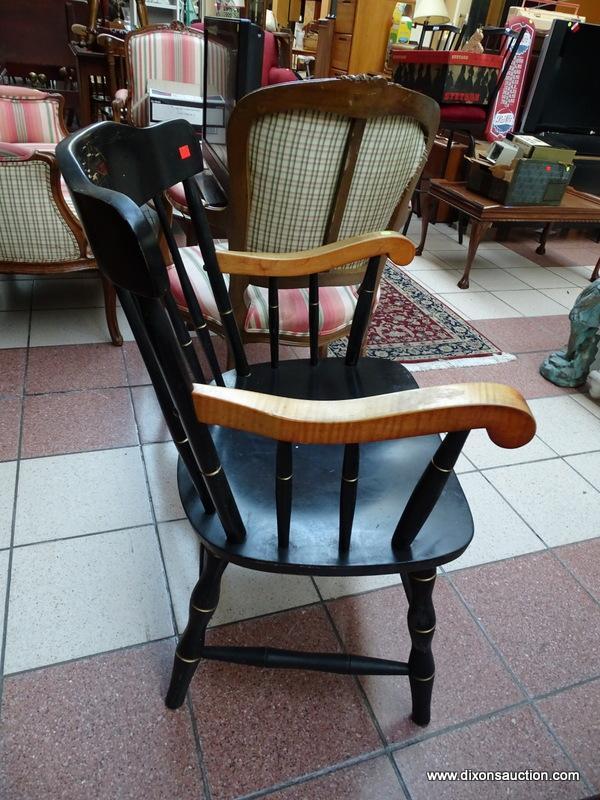 (R1) VINTAGE UNIVERSITY OF VIRGINIA SCHOOL OF LAW ARMCHAIR. MEASURES 24 IN X 22 IN X 35 IN. HAS SOME