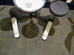 (SC) ROLAND ELECTRIC DRUM SET. HAS CORDS. ITEM IS SOLD AS IS WHERE IS WITH NO GUARANTEE OR WARRANTY.