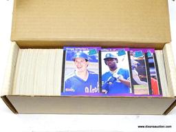 1989 DONRUSS BASEBALL CARDS. ARE IN A PROTECTIVE BOX. BOX APPEARS TO BE FULL. ITEM IS SOLD AS IS