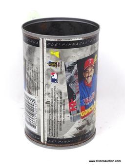 PINNACLE 97' BANGERS GONZALEZ COLLECTIBLE CAN. HAS BEEN OPENED. ITEM IS SOLD AS IS WHERE IS WITH NO