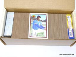 1989 BOWMAN BASEBALL CARDS IN PROTECTIVE BOX. BOX APPEARS TO BE FULL. ITEM IS SOLD AS IS WHERE IS