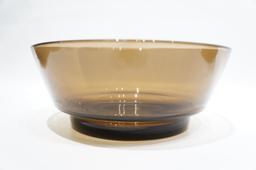 (11K) VINTAGE SMOKY AND AMETHYST TEMPERED GLASS BAKEWARE BY PYREX, VISION WARE, AND VERECO.