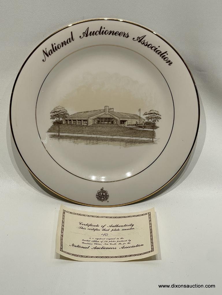 (1A) HEADQUARTERS OF THE NATIONAL AUCTIONEERS ASSOCIATION COLLECTORS BY WOODMERE CHINA OF NEW