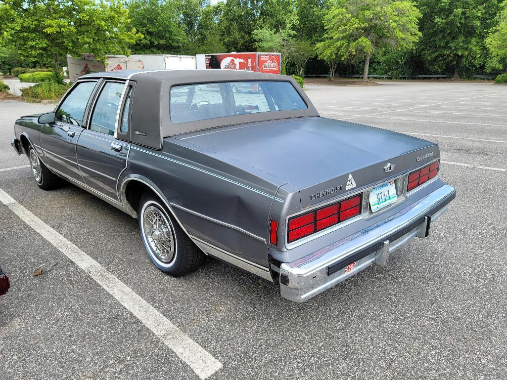 1987 CHEVROLET CAPRICE.