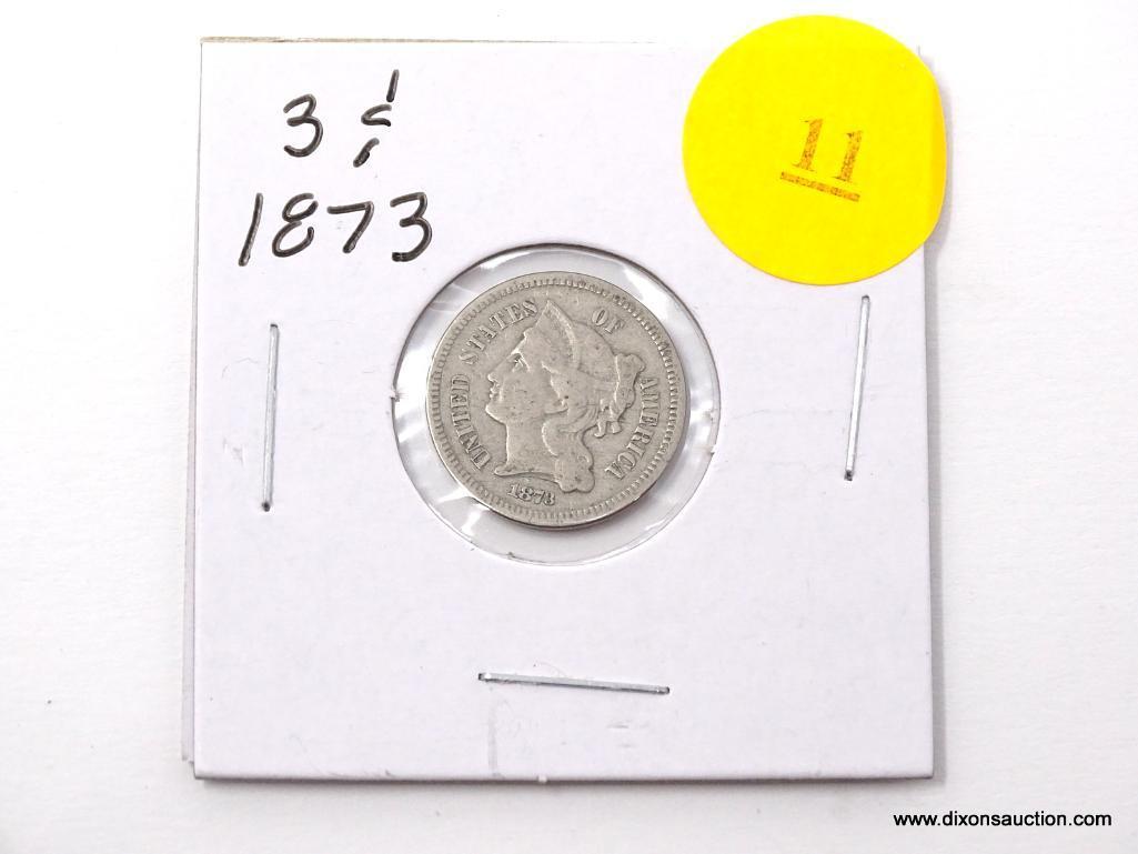 1873 Three Cents