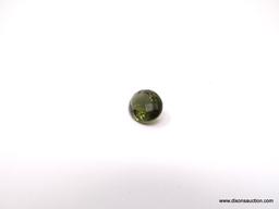 OVAL SHAPE MOLDAVITE GEMSTONE, APPROX. 1.25 CARATS. MEASURES 9MM X 7MM.