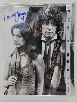 LOT OF TWO 8 IN X 10 IN BLACK AND WHITES BOTHE SIGNED BY LOUISE JAMESON, SHE PLAYED THE FIRST PART