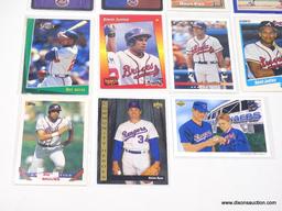 21 Cards - Nolan Ryan (9) Dave Justice (7) Derick Jeter (1) Mike Piazza (4) .