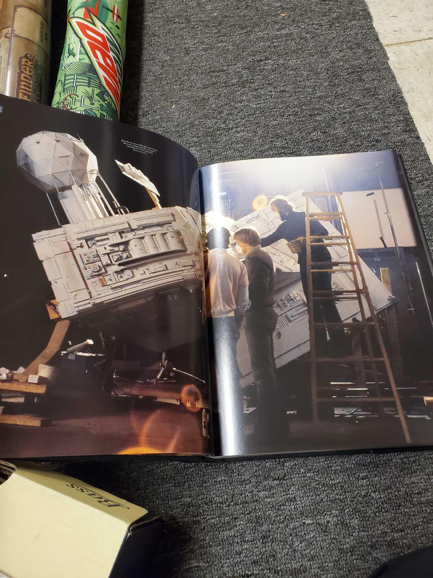 SCULPTING A GALAXY, INSIDE THE STAR WARS MODEL SHOP, BY LORNE PETERSON, PREFACE BY GEORGE LUCAS,