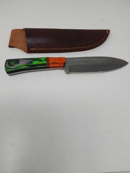 Blade Style: Drop Point ; Blade Length: 5.5 inches; Knife Length: 10 inches