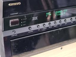 ONKYO WIDE RANGE AMPLIFIER RECEIVER. TESTED & WORKS. MODEL # TX-NR906 WITH USB. VERY HEAVY. IS SOLD
