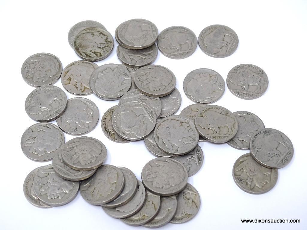 40 BUFFALO NICKELS