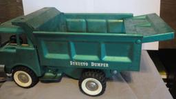 STRUCTO DUMPER USA GREEN TRUCK ALL ITEMS ARE SOLD AS IS, WHERE IS, WITH NO GUARANTEE OR WARRANTY. NO