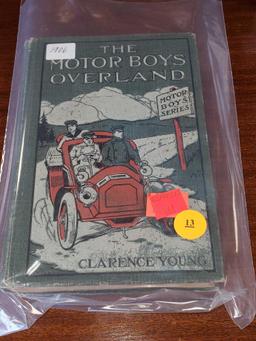 ANTIQUE THE MOTOR BOYS OVERLAND 1906, BY CLARENCE YOUNG.