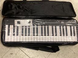 Cossain Folding Piano 88 Key Keyboard with Upgrade Full Size Semi 88 Key Weighted Keyboard Digital