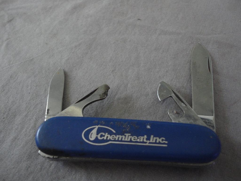 CHEM TREAT SWISS ARMY KNIFE ALL ITEMS ARE SOLD AS IS, WHERE IS, WITH NO GUARANTEE OR WARRANTY. NO