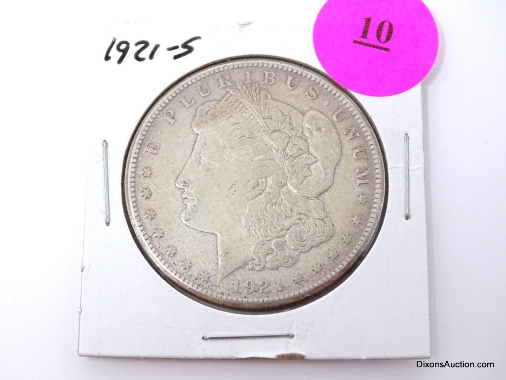 1921-S Morgan Silver Dollar