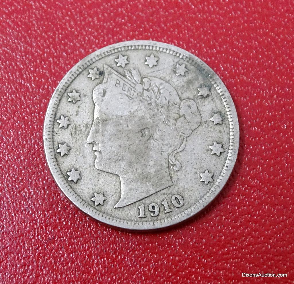 1910 VF LIBERTY NICKEL