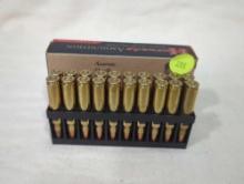 BOX OF HORNADY MATCH .223 REM 68 GRAIN BTHP ROUNDS - 20 IN THE BOX.
