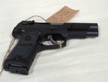 Ruger 9mm pistol. Model # P89DC . Serial # 310-12580. Comes with belt and holster.