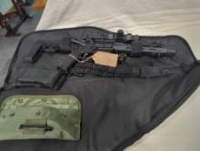 SPRINGFIELD ARMORY SAINT. SHORT BARREL 5.56 NATO SET UP. LONG RIFLE. SERIAL # ST158668. COMES WITH