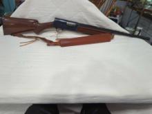 BROWNING LIGHT TWELVE - 12 GAUGE SEMI AUTO 2-3/4 CHAMBER SHOTGUN. SERIAL #61241. COMES WITH LEATHER