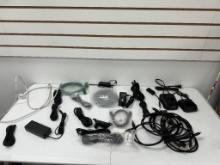 LOT OF AC ADAPTERS - APPLE, CHARGERS AND MORE OVER 25 ITEMS