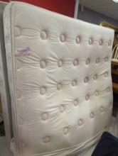 Lot of 3 Items including 1 King Size Bed and 2 Box Spring In Used Condition Dimensions - 79" L x 76"