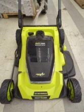 RYOBI 80V HP BRUSHLESS BATTERY CORDLESS ELECTRIC 30-IN TWIN BLADE MOWER WITH BATTERY AND CHARGER