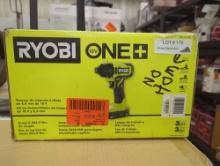 RYOBI ONE+ 18 VOLT CORDLESS 1-4-IN IMPACT DRIVER KIT WITH TWO 1.5 AH BATTERIES AND CHARGER APPEARS