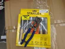 Lot of 2 items including 1 Stanley 5-piece wood carving tool set and 1 QEP 10003 1 in. H x 0.9 in. W