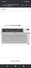 LG 18,000 BTU 230/208-Volt Window Air Conditioner LW1816ER with ENERGY STAR and Remote in White