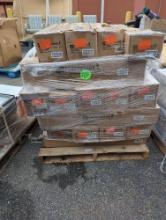 Pallet lot of assorted Home Decorators Collection 2" & 2.5" faux wood cordless blinds. Colors