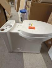 AMERICAN STANDARD CADET 3 DECOR TALL HEIGHT TWO PIECE 1.28 GPF SINGLE FLUSH ELONGATED TOILET WITH