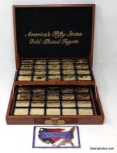 America's Fifty States Gold-Plated Ingots - Postal Commemorative Society