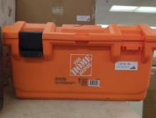 Lot of 2 Items Including HDX 19 in. Plastic Portable Tool Box with Removable Tool Tray and Husky 16'