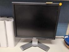 (OFC9) DELL GENESIS 19" COMPUTER MONITOR ON STAND. MODEL #1907FPT. COMES WITH POWER CORD.