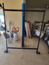 Size Full Brown Metal Bed Frame $5 STS