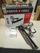 Porter-Cable 21-Degree 3-1/2 in. Full Round Framing Nailer. Comes in opened box as is shown in