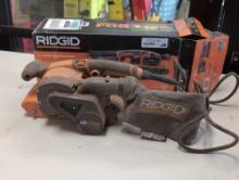 RIDGID 6.5 Amp Corded 3 in.W x 18 in.L Heavy-Duty Variable Speed Belt Sander with AIRGUARD